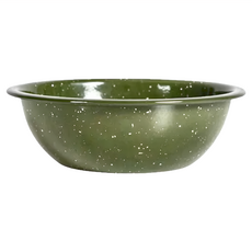 sagaform Doris琺瑯餐碗 瑞典設計 中國產 尺寸ø16x5cm, 綠色, 1個