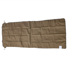 CAPTAIN STAG 鹿牌 難燃單人椅套 100%棉 難燃加工, 橄欖綠, 1個