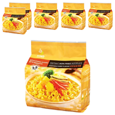 承昌食品 蔬菜咖哩湯麵 純素, 濃郁日式咖哩風味, 無五辛無酒, 無味素無防腐劑, 非油炸麵條, 6袋