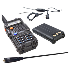 BAOFENG 寶峰 UV-5R 雙頻無線對講機 VHF 144~146MHz UHF 430~432MHz, 1個