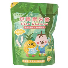 粥寶寶 米餅 適合5個月以上寶寶食用, 鳳梨, 50g, 1包