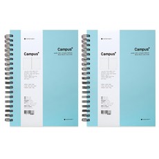 POPO FANCY 精裝5000校園系列筆記本 (顏色隨機, 2本) - 大學生、上班族必備，書寫流暢，方便攜帶