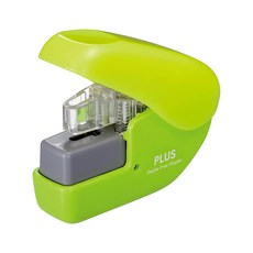 PLUS 普樂士 4枚無針訂書機 SL-104NB, 綠色, 1個