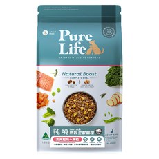 Pure Life 純境 全齡無穀貓糧, 澳洲鮭魚 + 凍乾, 6kg, 1包