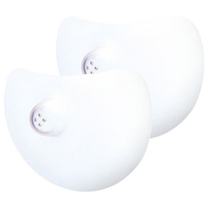 DoubleHeart 乳頭保護器 (尺寸M/L)，柔軟矽膠材質，適用於哺乳, 2個