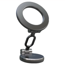 VYVYLABS Z01 360度旋轉磁吸摺疊車載支架 鋅合金材質, 黑色, 1個