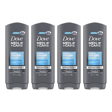 Dove 多芬 男性舒適保濕洗臉沐浴露, 532ml, 4瓶