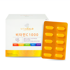 VITAHALO 維他命C 每片含1000毫克, 180顆, 1盒