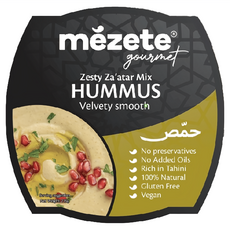 mezete 綜合香草鷹嘴豆泥 Zesty Za'atar Mix 藜麥 純素 無麩質, 215g, 1盒