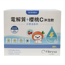 悠活原力 小悠活 電解質+櫻桃C沖泡飲, 7g, 20包, 1盒
