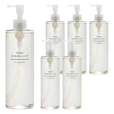 MUJI 無印良品 台灣公司貨 溫和卸妝油, 400ml, 6瓶