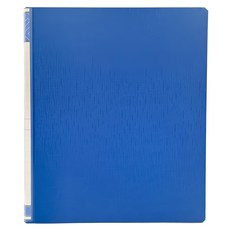 STRONG 自強文具 D型三孔檔案夾, 藍色, 1個