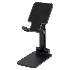 RONEVER 折疊式手機伸縮支架, 黑色, 1個