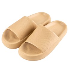 ABLE FACTORY 厚底室內拖鞋 米色, 270mm