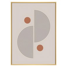 菠蘿選畫所 靜謐的秋 II APGP4625D 59.4 x 42cm 框畫, 木色