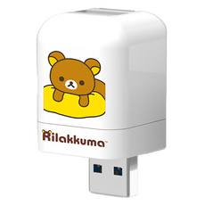 PhotoFast 銀箭資訊 拉拉熊 備份方塊 RRL-001, 2TB, 黃抱枕款