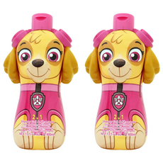 AIR-VAL 汪汪隊救難員天天 2合1沐浴洗髮精, 全膚質適用, 400ml, 2瓶