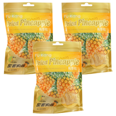 果實物語 台灣鳳梨乾 酸甜可口 保留水果風味, 60g, 3包