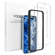 Yoger 全覆蓋鋼化玻璃手機螢幕保護貼, 2個