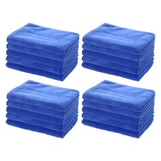 NEO 廚房多用途超細纖維抹布 藍色, 20個