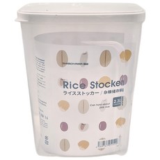 SHIMOYAMA PP升級款帶蓋雜糧桶 2.3L, 透明, 1個