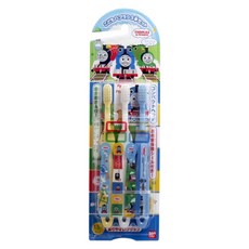 BANDAI 兒童牙刷 22.5 x 6.8 x 1.8cm 42g, 湯瑪士小火車, 3支, 1組