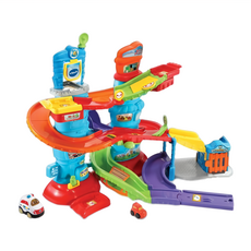 vtech 偉易達 嘟嘟車系列 警察巡邏塔軌道組, 不適用, 混合色, 1組