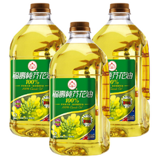 福壽實業 純芥花油 非基改芥花 煎煮炒炸皆宜 油質穩定, 2L, 3瓶