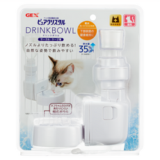 GEX 濾水神器 淺皿 貓用, 軟化水質, 適用於淺皿飲水盤, 57535, 1個, 單色