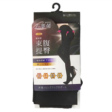 ONEDER 旺達棉品 石墨烯束腹提臀褲襪 M-L, M~L, AN-A126