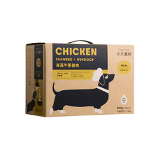 Doggy Willie 小犬威利 全齡犬 輕寵食 凍乾無麩質低敏主食 海藻牛蒡雞肉, 800g, 1盒