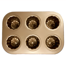 CP 6連可麗露烤盤, 1個