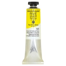 SENNELIER 申內利爾 Rive里夫專家級油畫顏料 一般色 檸檬鎘黃 代用 N130312.545, 40ml, 1色