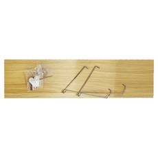 品屋 60公分牆上置物架, 原木色6015, 1個