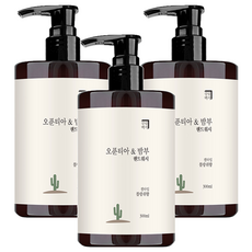 Homekeeping 仙人掌 + 竹子凝膠洗手乳 木質花香, 300ml, 3瓶