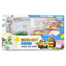 ROI TOYS POLI 波力 BABE摩輪拼圖救援組 GOGO CITY SERIES, 1組, 3歲以上