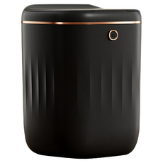 智能美學垃圾桶 20L 25 x 25 x 32.2cm 黑金色 智能感應 靜音緩降 消除異味