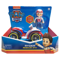 PAW PATROL 汪汪隊立大功 大型救援車基本車輛組 適合年齡：3 歲以上, 萊德 + 巡邏車, 1盒