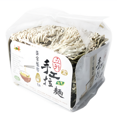 佳饌 五行手工拉麵 純素 黃金蕎麥山藥麵, 口感超Q超潤滑, 純手工製造自然日晒風乾, 非油炸未經漂白處理, 720g, 1包