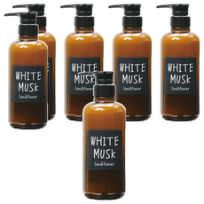 John's Blend 香氛潤髮乳 白麝香 Moist type 無添加人工色素 無礦物油, 460g, 6件