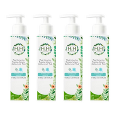 HH 草本新淨界 私密植萃抗菌潔淨露 樹影微風 涼感, 200ml, 4瓶