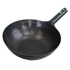 山田工業所 鐵柄中華鍋 33cmx1.2mm 日本製, 33cm, 1個
