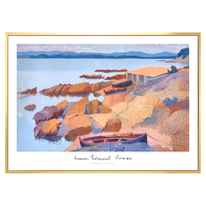 菠蘿選畫所 亨利．愛德蒙．克羅斯 昂蒂布斯灣 AVAR5758G, 金色