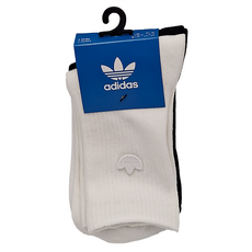 adidas 愛迪達 延續款 CREW SOCK 運動襪, IC8699, S
