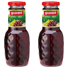 granini 100% 葡萄汁, 250ml, 2瓶