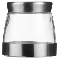 Premier 旋蓋玻璃收納罐, 850ml, 玻璃和304不鏽鋼材質, 1個
