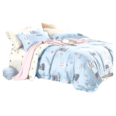 Blue Cat 藍貓 40支天絲纖維床包枕套組 1組