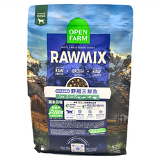 OPEN FARM 全齡犬 混凍乾無穀寵糧, 野撈三鮮魚, 1.58kg, 1包