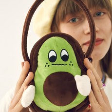 Vanwalk 出走 治癒系軟萌水果手提斜跨包 V2440, 嘟嘟酪梨