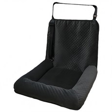 上手家居 寵物車用床 寵物汽車墊, 53 x 50 x 10cm, 黑灰色, 1個